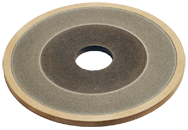 7 x 1/2 x 1-1/4" - 120 Grit - 75 Concentration - Type 1A1 Diamond Straight Wheel - USA Tool & Supply