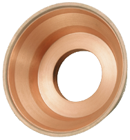 3-3/4 x 1-1/2 x 1-1/4" - 150 Grit - 100 Concentration - Diamond Cut Wheel - USA Tool & Supply