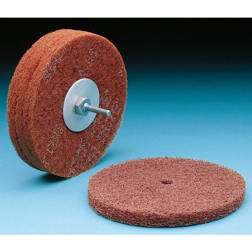 Scotch-Brite High Strength Disc HS-DC A/O Medium 6″ × 1/2″ - USA Tool & Supply