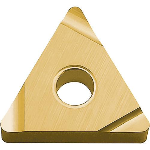 TNEG 331 SSF PV730, 1/64″ Corner Radius, 3/16″ Thick, 3/8″ Inscribed Circle, TiAlN/TiN, 60 Degree Triangle, Turning Indexable Insert