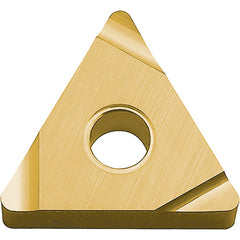 TNEG 331 SSF PV730, 1/64″ Corner Radius, 3/16″ Thick, 3/8″ Inscribed Circle, TiAlN/TiN, 60 Degree Triangle, Turning Indexable Insert