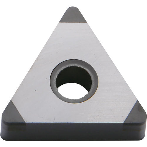 TNGA 331 ME KBN570, 1/64″ Corner Radius, 3/16″ Thick, 3/8″ Inscribed Circle, Triangle, Turning Indexable Insert - Exact Industrial Supply
