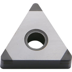 TNGA 331 ME KBN570, 1/64″ Corner Radius, 3/16″ Thick, 3/8″ Inscribed Circle, Triangle, Turning Indexable Insert - Exact Industrial Supply