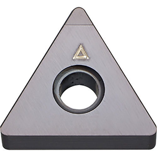 TNGA 332 SE KBN525, 1/32″ Corner Radius, 3/16″ Thick, 3/8″ Inscribed Circle, Triangle, Turning Indexable Insert - Exact Industrial Supply