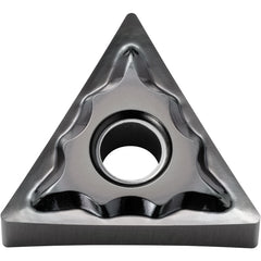 TNGG 331 AH KW10, 1/64″ Corner Radius, 3/16″ Thick, 3/8″ Inscribed Circle, WC/Co, 60 Degree Triangle, Turning Indexable Insert