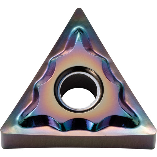 TNGG 332 AH PDL025, 1/32″ Corner Radius, 3/16″ Thick, 3/8″ Inscribed Circle, C, Triangle, Turning Indexable Insert - Exact Industrial Supply