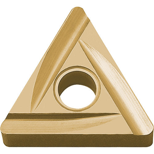 TNGG 3305 B PV720, 0.0079″ Corner Radius, 3/16″ Thick, 3/8″ Inscribed Circle, TiCN (MEGACOAT NANO), Triangle, Turning Indexable Insert - Exact Industrial Supply