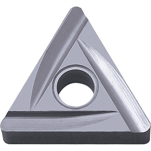 TNGG 3305 B PV7025, 0.0079″ Corner Radius, 3/16″ Thick, 3/8″ Inscribed Circle, TiCN (MEGACOAT), Triangle, Turning Indexable Insert - Exact Industrial Supply