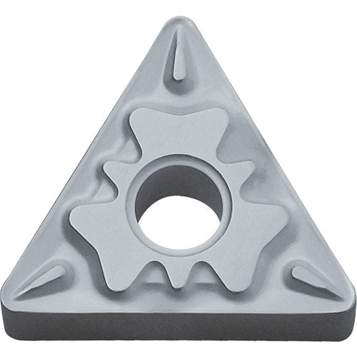 TNMG 232 HQ TN60, 1/32″ Corner Radius, 3/16″ Thick, 1/4″ Inscribed Circle, TiCN/NbC, Triangle, Turning Indexable Insert - Exact Industrial Supply