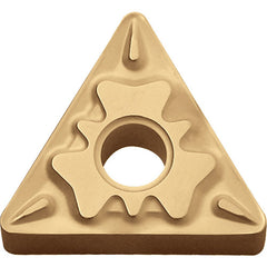 TNMG 232 HQ PV90, 1/32″ Corner Radius, 3/16″ Thick, 1/4″ Inscribed Circle, TiN, 60 Degree Triangle, Turning Indexable Insert
