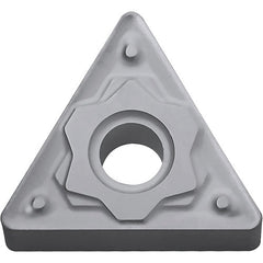 TNMG 431 HS TN60, 1/64″ Corner Radius, 3/16″ Thick, 1/2″ Inscribed Circle, TiCN/NbC, Triangle, Turning Indexable Insert - Exact Industrial Supply