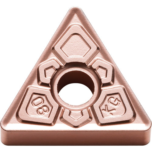 TNMG 332 KG CA315, 1/32″ Corner Radius, 3/16″ Thick, 3/8″ Inscribed Circle, TiCnulll2O3/Ti, Triangle, Turning Indexable Insert - Exact Industrial Supply