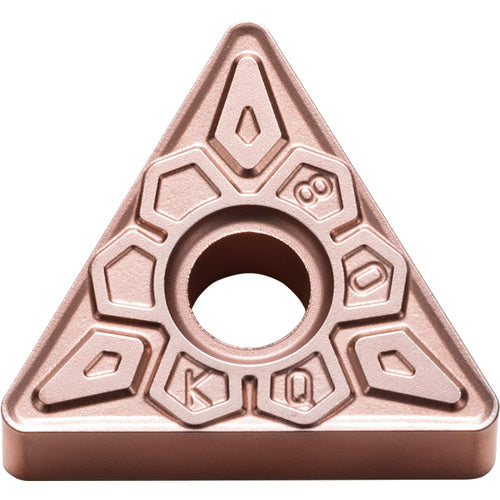 TNMG 332 KQ CA320, 1/32″ Corner Radius, 3/16″ Thick, 3/8″ Inscribed Circle, TiCnulll2O3/Ti, Triangle, Turning Indexable Insert - Exact Industrial Supply