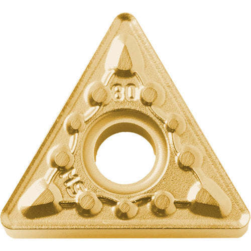 TNMG 332 MS CA6525, 1/32″ Corner Radius, 3/16″ Thick, 3/8″ Inscribed Circle, TiCnulll2O3/TiN, Triangle, Turning Indexable Insert - Exact Industrial Supply