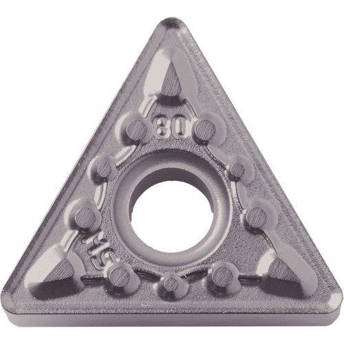 TNMG 332 MS PR1535, 1/32″ Corner Radius, 3/16″ Thick, 3/8″ Inscribed Circle, MEGACOAT NANO, Triangle, Turning Indexable Insert - Exact Industrial Supply
