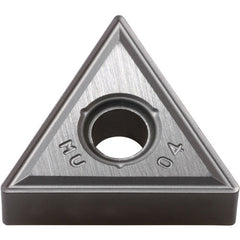TNMG 332 MU PR1535, 1/32″ Corner Radius, 3/16″ Thick, 3/8″ Inscribed Circle, MEGACOAT NANO, Triangle, Turning Indexable Insert - Exact Industrial Supply