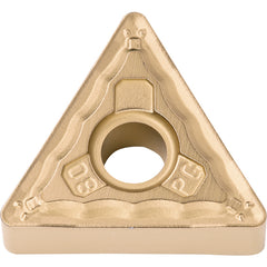 TNMG 331 PG PV730, 1/64″ Corner Radius, 3/16″ Thick, 3/8″ Inscribed Circle, TiAlN/TiN, 60 Degree Triangle, Turning Indexable Insert