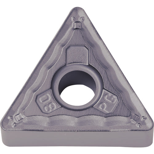 TNMG 331 PG PR1535, 1/64″ Corner Radius, 3/16″ Thick, 3/8″ Inscribed Circle, MEGACOAT NANO, Triangle, Turning Indexable Insert - Exact Industrial Supply