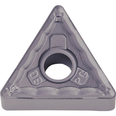 TNMG 331 PG PR1535, 1/64″ Corner Radius, 3/16″ Thick, 3/8″ Inscribed Circle, MEGACOAT NANO, Triangle, Turning Indexable Insert - Exact Industrial Supply