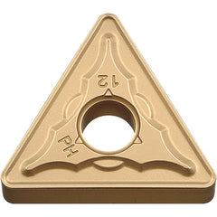 TNMG 432 PH CA025P, 1/32″ Corner Radius, 3/16″ Thick, 1/2″ Inscribed Circle, TiCl2O3/TiN, 60 Degree Triangle, Turning Indexable Insert