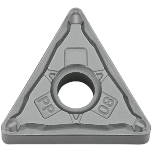 TNMG 3305 PP CA515, 0.0079″ Corner Radius, 3/16″ Thick, 3/8″ Inscribed Circle, TiCnulll2O3/TiN, Triangle, Turning Indexable Insert