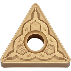 TNMG 331 PQ PV720, 1/64″ Corner Radius, 3/16″ Thick, 3/8″ Inscribed Circle, TiCN (MEGACOAT NANO), 60 Degree Triangle, Turning Indexable Insert