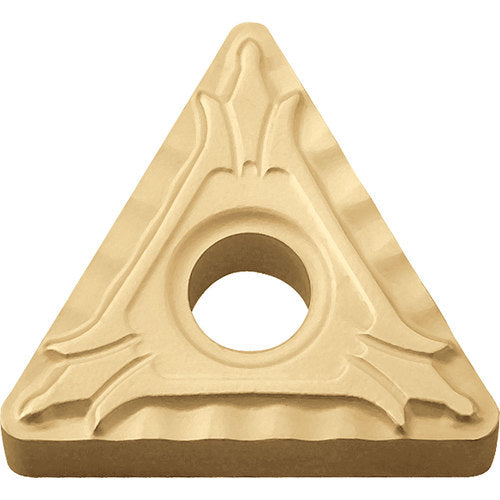 TNMG 331 XP CA510, 1/64″ Corner Radius, 3/16″ Thick, 3/8″ Inscribed Circle, TiCnulll2O3/TiN, Triangle, Turning Indexable Insert - Exact Industrial Supply