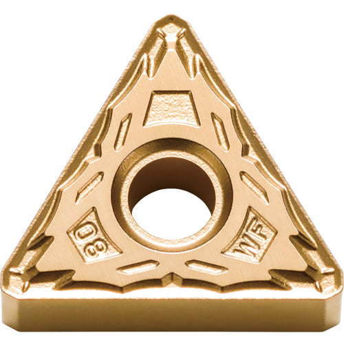 TNMX 331 WF TN620, 1/64″ Corner Radius, 3/16″ Thick, 3/8″ Inscribed Circle, TiCN, Triangle, Turning Indexable Insert