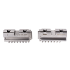 Hard Master Jaws for Scroll Chuck 6" 2-Jaw 2 Pc Set - USA Tool & Supply