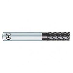 8mm x 8mm x 19mm x 60mm 6Fl 0.5mm C/R Carbide End Mill - EXO - USA Tool & Supply