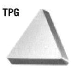TPG-433 Minimum Bore x OAL Turning Inserts - Uncoated - USA Tool & Supply