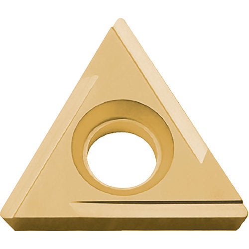TPGH 221 H PV730, 1/64″ Corner Radius, 1/8″ Thick, 1/4″ Inscribed Circle, TiAlN/TiN, 60 Degree Triangle, Turning Indexable Insert