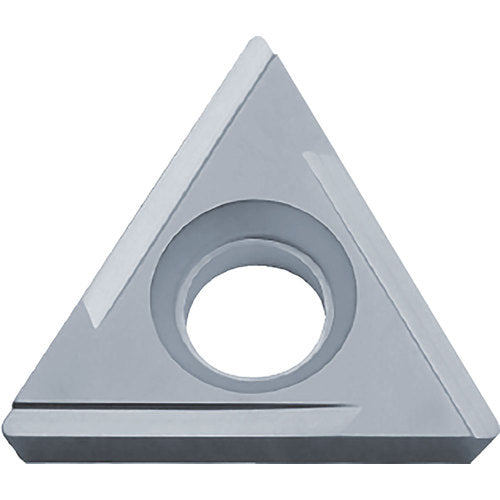 TPGH 221 Hard Steel TN60, 1/64″ Corner Radius, 1/8″ Thick, 1/4″ Inscribed Circle, TiCN/NbC, Triangle, Turning Indexable Insert - Exact Industrial Supply