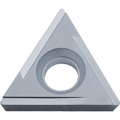 TPGH 222 Hard Steel TN60, 1/32″ Corner Radius, 1/8″ Thick, 1/4″ Inscribed Circle, TiCN/NbC, Triangle, Turning Indexable Insert - Exact Industrial Supply