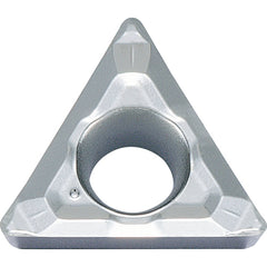 TPGT 18151 AP KW10, 1/64″ Corner Radius, 3/32″ Thick, 7/32″ Inscribed Circle, WC/Co, 60 Degree Triangle, Turning Indexable Insert