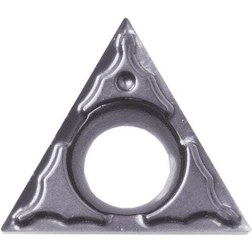 TPGT 181502 MP-CF PR1535, 0.0039″ Corner Radius, 3/32″ Thick, 7/32″ Inscribed Circle, MEGACOAT NANO, Triangle, Turning Indexable Insert - Exact Industrial Supply