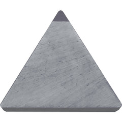 TPG 321 SE KBN525, 1/64″ Corner Radius, 1/8″ Thick, 3/8″ Inscribed Circle, Triangle, Turning Indexable Insert - Exact Industrial Supply