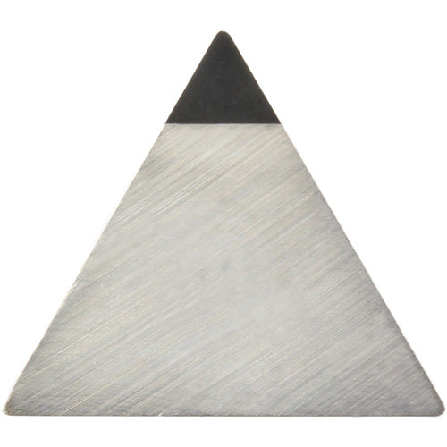 TPG 321 KPD001, 1/64″ Corner Radius, 1/8″ Thick, 3/8″ Inscribed Circle, 60 Degree Triangle, Turning Indexable Insert
