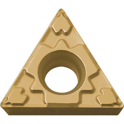 TPMT 221 GP CA025P, 1/64″ Corner Radius, 1/8″ Thick, 1/4″ Inscribed Circle, TiCl2O3/TiN, 60 Degree Triangle, Turning Indexable Insert