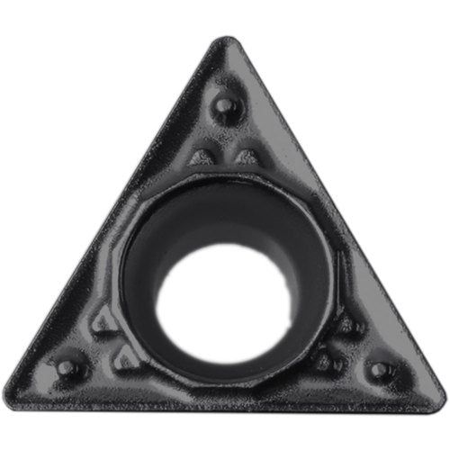 TPMT 322 HQ CA4515, 1/32″ Corner Radius, 1/8″ Thick, 3/8″ Inscribed Circle, TiCl2O3, 60 Degree Triangle, Turning Indexable Insert