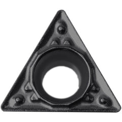 TPMT 322 HQ CA4515, 1/32″ Corner Radius, 1/8″ Thick, 3/8″ Inscribed Circle, TiCl2O3, 60 Degree Triangle, Turning Indexable Insert