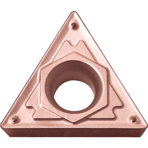 TPMT 321 HQ CA320, 1/64″ Corner Radius, 1/8″ Thick, 3/8″ Inscribed Circle, TiCnulll2O3/Ti, Triangle, Turning Indexable Insert - Exact Industrial Supply