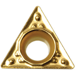 TPMT 321 HQ PV710, 1/64″ Corner Radius, 1/8″ Thick, 3/8″ Inscribed Circle, TiCN (MEGACOAT NANO), 60 Degree Triangle, Turning Indexable Insert