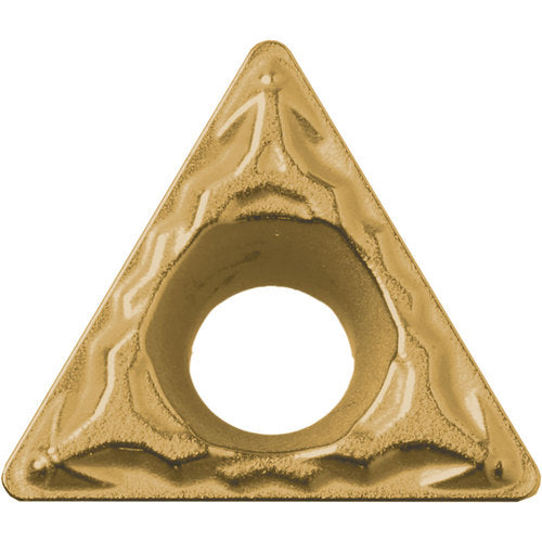 TPMT 2205 PP CA025P, 0.008″ Corner Radius, 1/8″ Thick, 1/4″ Inscribed Circle, TiCl2O3/TiN, 60 Degree Triangle, Turning Indexable Insert