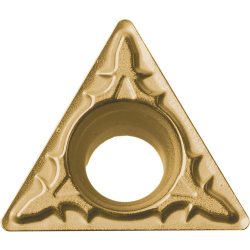 TPMT 222 XP CCX, 1/32″ Corner Radius, 1/8″ Thick, 1/4″ Inscribed Circle,  TiCl2O3/Tin, 60 Degree Triangle, Turning Indexable Insert