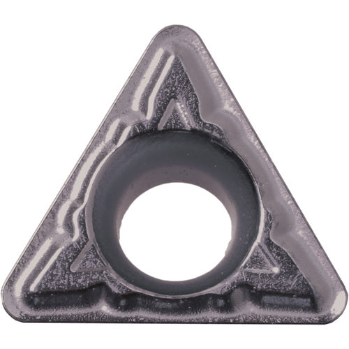 TPMT 221 XQ PV7025, 1/64″ Corner Radius, 1/8″ Thick, 1/4″ Inscribed Circle, TiCN (MEGACOAT), Triangle, Turning Indexable Insert - Exact Industrial Supply