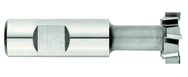 1-27/32 x 53/64 x 1-1/4 Shank - HSS - T-Slot Shank Type Cutter - 12T - TiN Coated - USA Tool & Supply