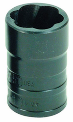 15mm - Turbo Socket - 3/8" Drive - USA Tool & Supply