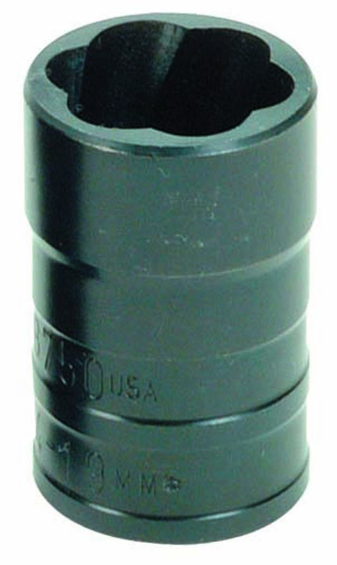 7/16" - Turbo Socket - 3/8" Drive - USA Tool & Supply