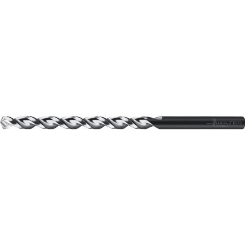 ‎3.7mm Dia. × 112mm OAL 12xD HSS Deep Hole Drill A1522-3.7